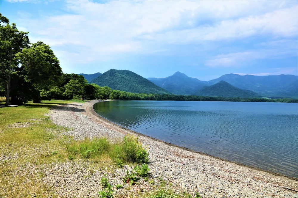 和琴半島湖畔キャンプ場の写真