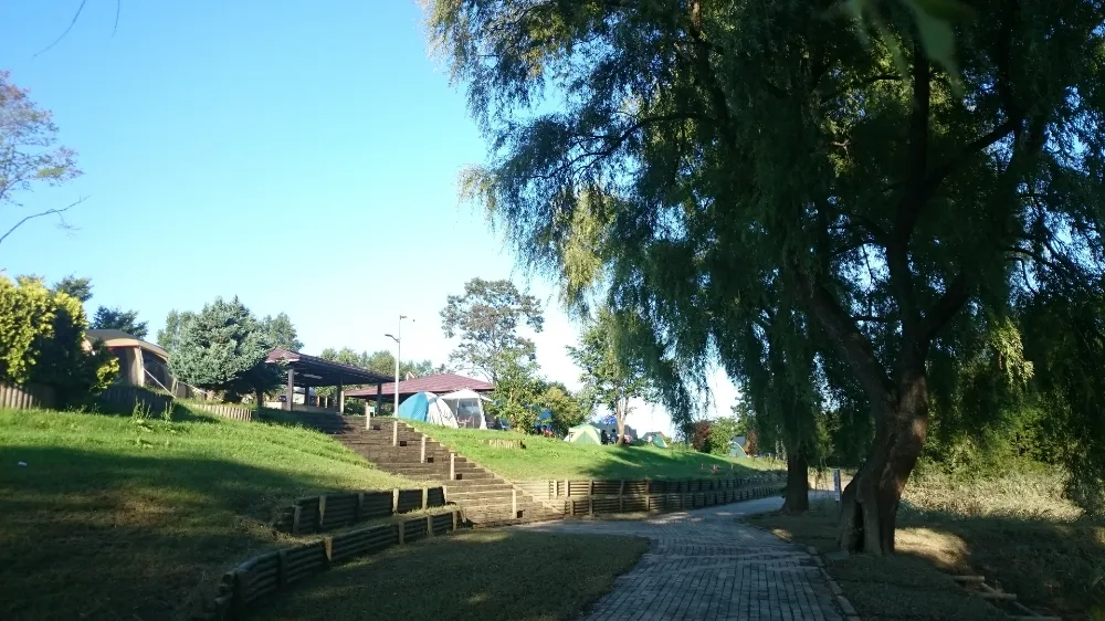 月形町皆楽公園キャンプ場の写真