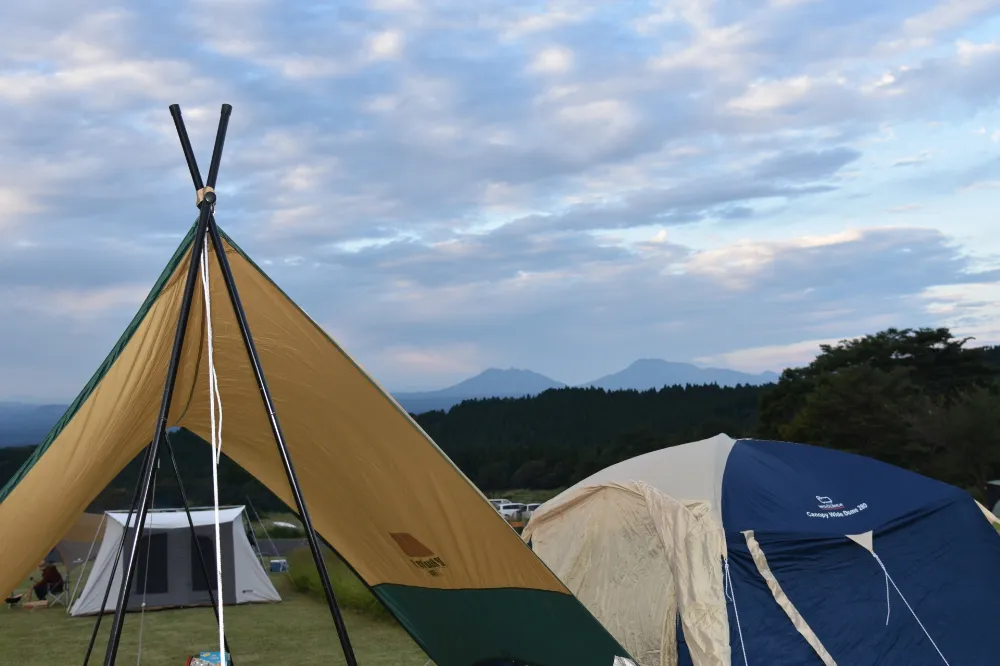 久住高原沢水(そうみ)キャンプ場の写真